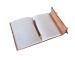 Ancient Five Stones Handmade Writing Journal Big Leather Notebook Dairy